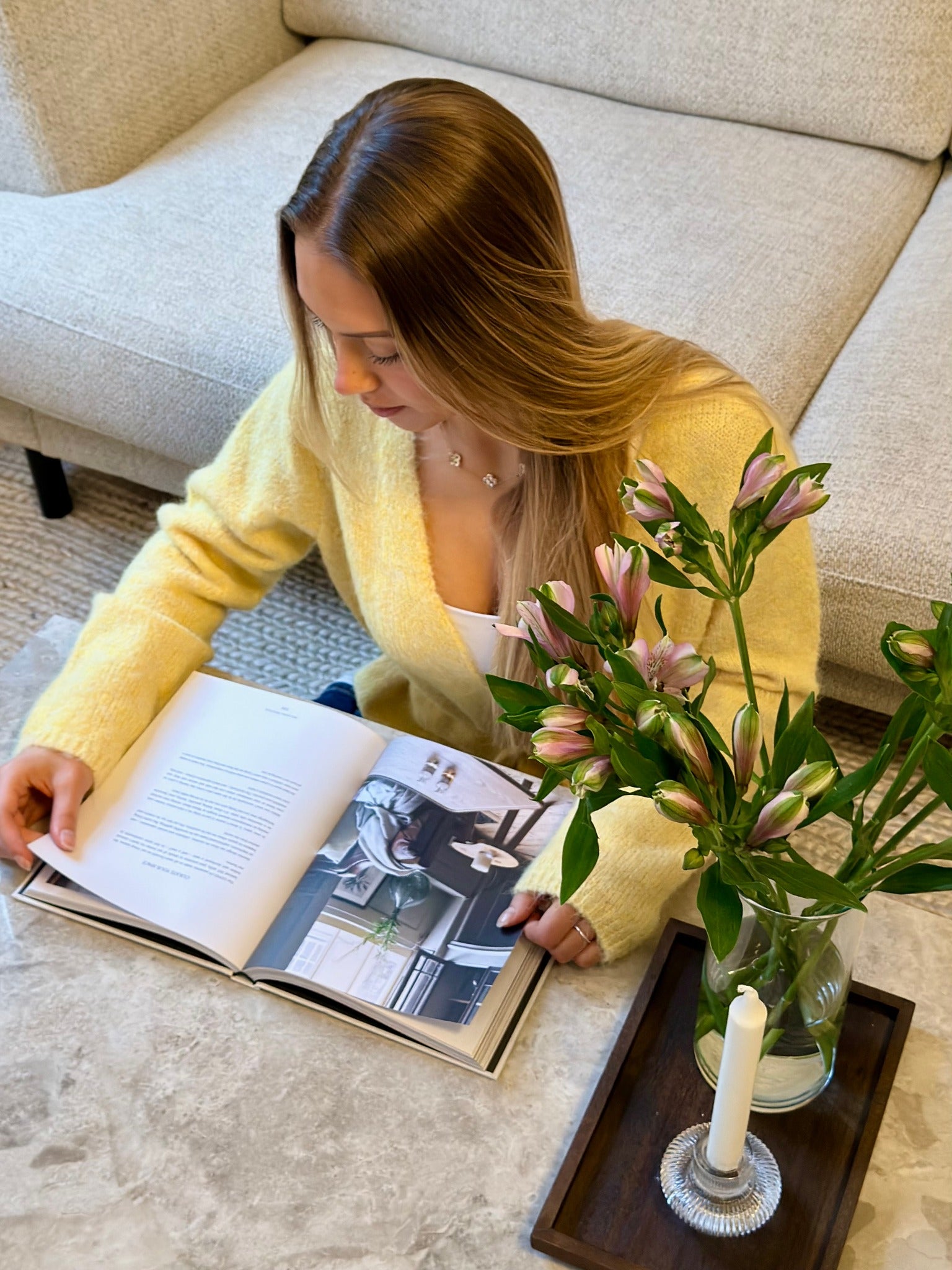 VMSORRENTO Knit Cardigan - Mellow Yellow